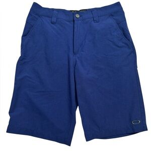Men’s Oakley Performance Golf Shorts Size 30W Blue